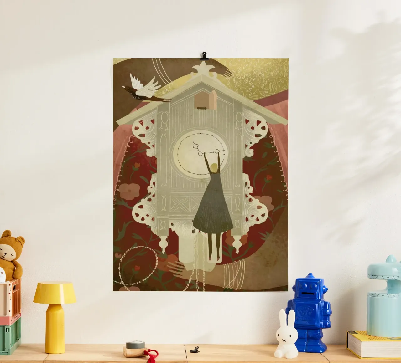 Time poster van Amalia Restrepo