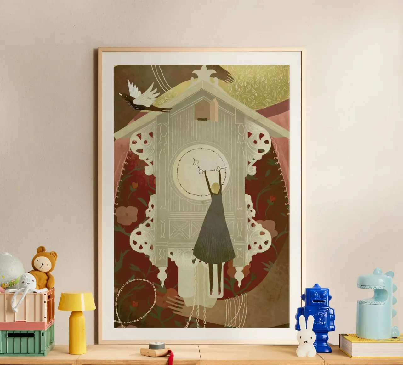 Time poster van Amalia Restrepo