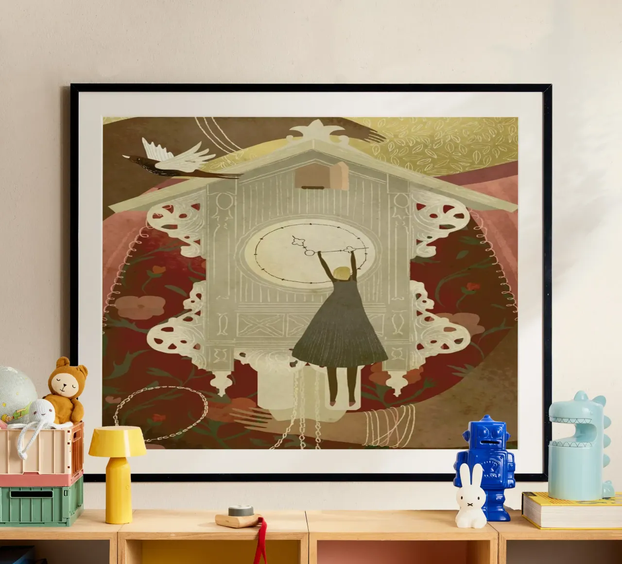 Time poster van Amalia Restrepo