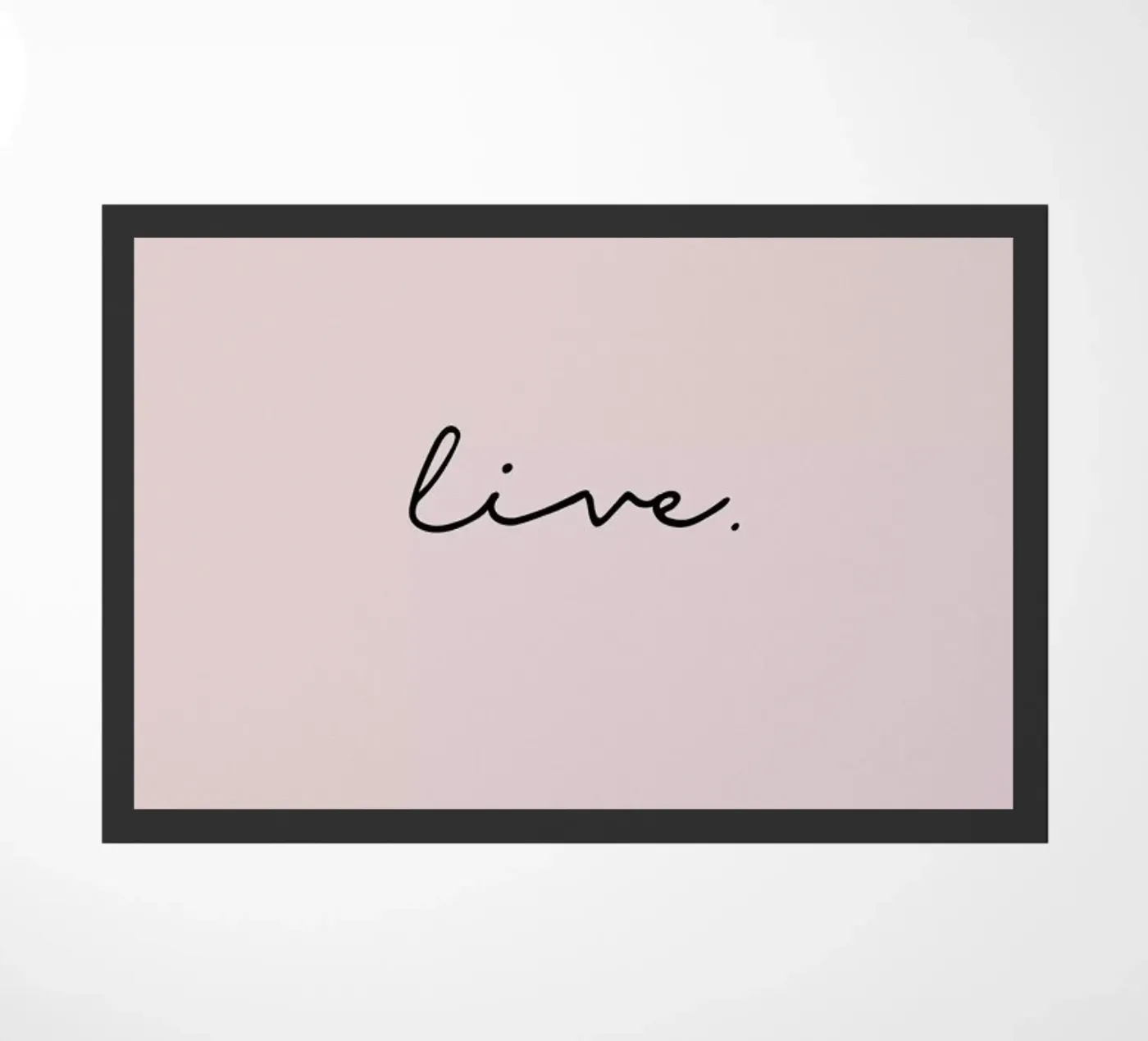 Live doormat by Studio One