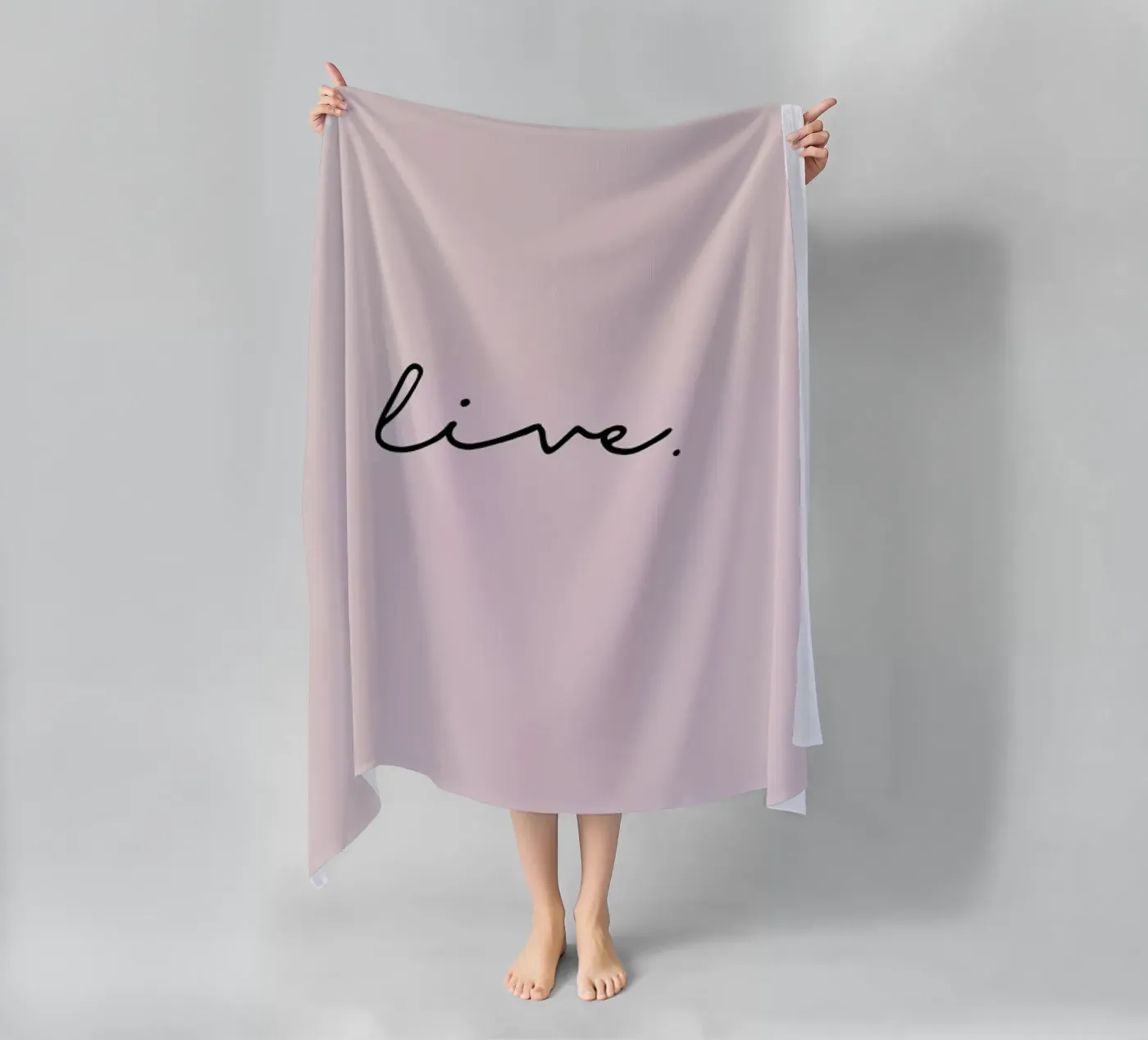 Live beach towel by Studio One