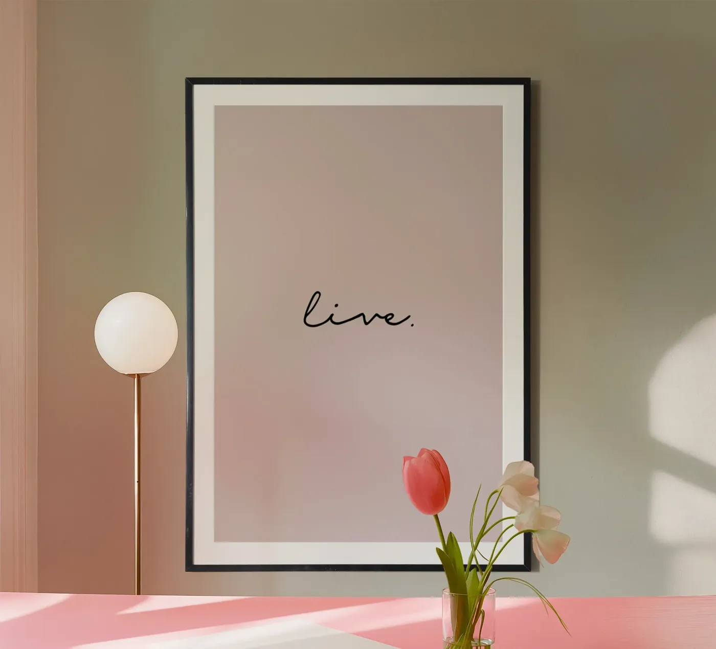Live poster by Studio One