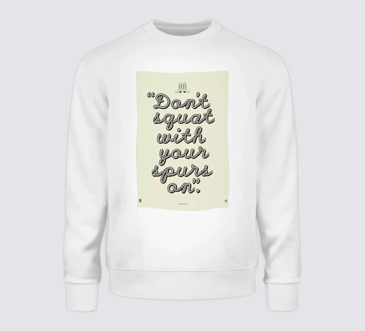 Dont squat felpa da a Love Supreme