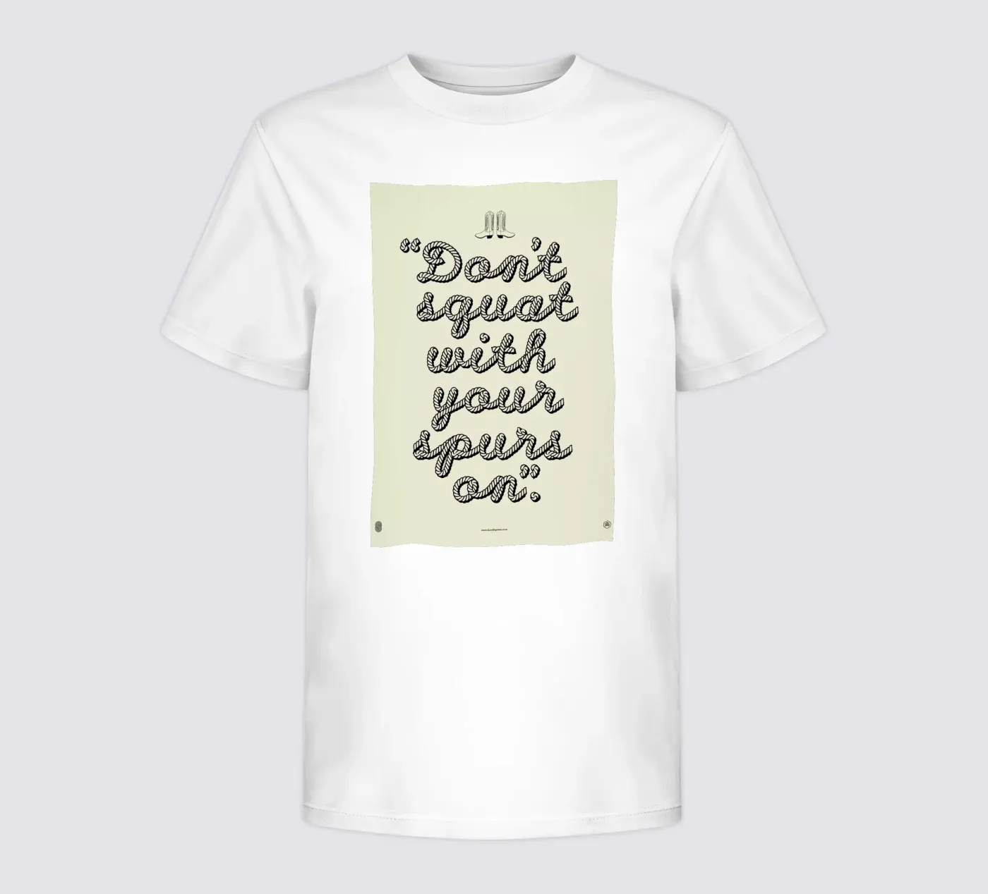 Dont squat t-shirt bambini da a Love Supreme