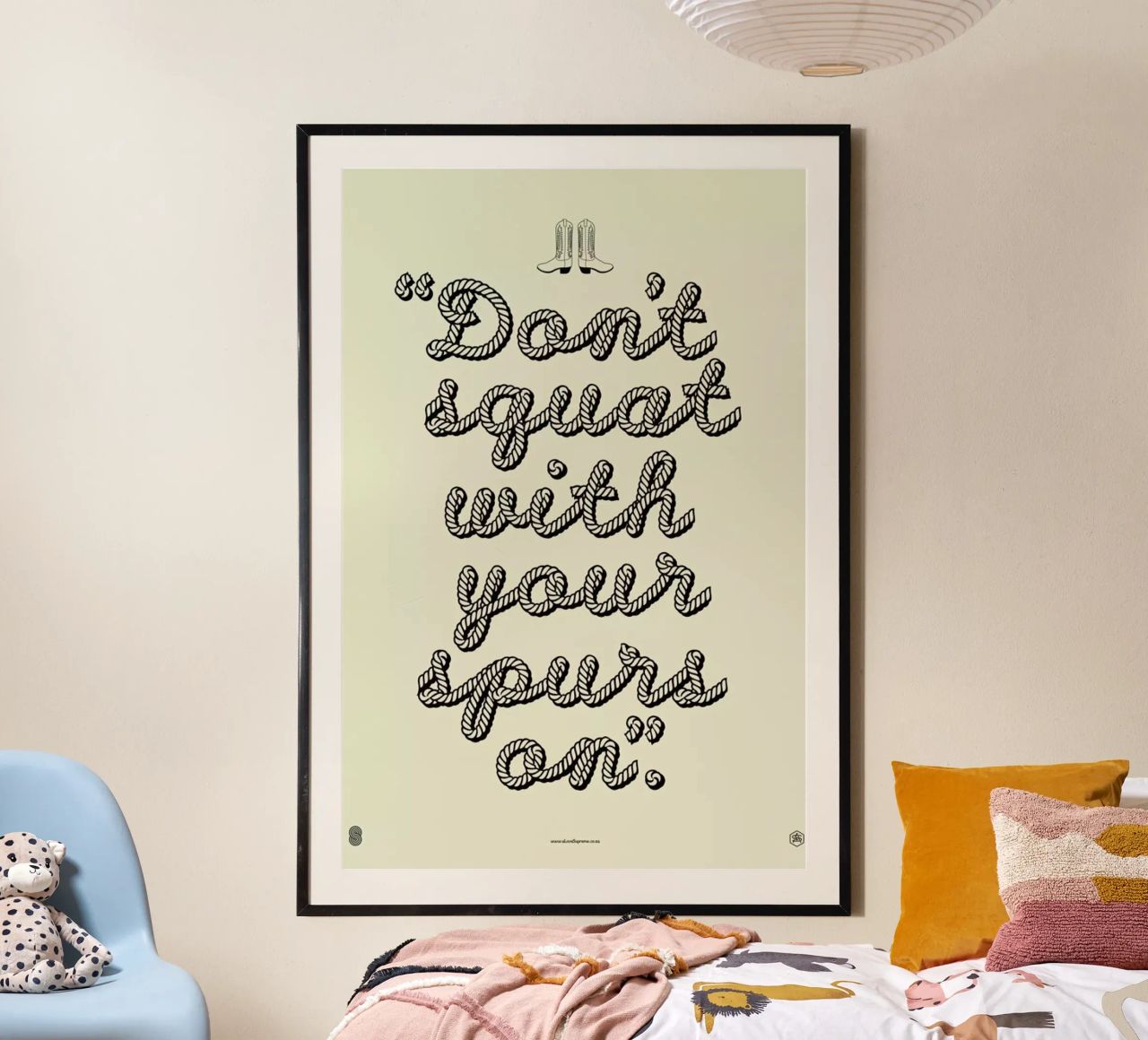 Dont squat Poster von a Love Supreme