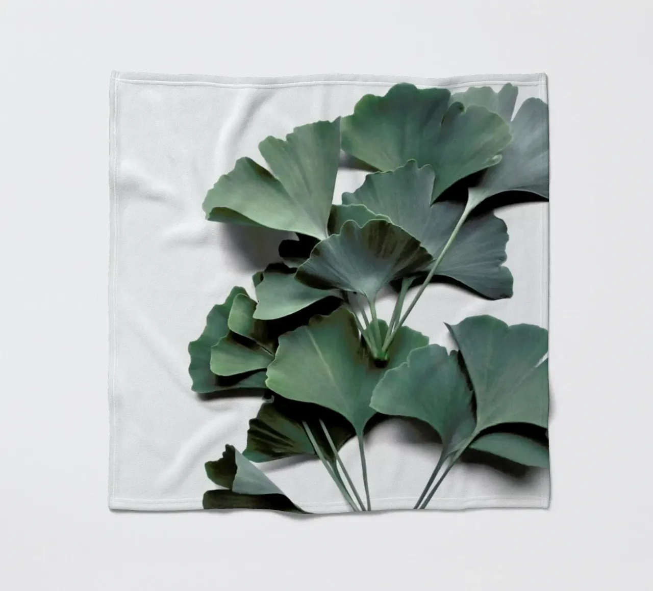 Ginko Biloba fleece blanket by Studio Nahili