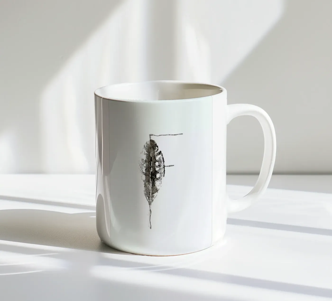 F ceramic mug by Marina Guiu