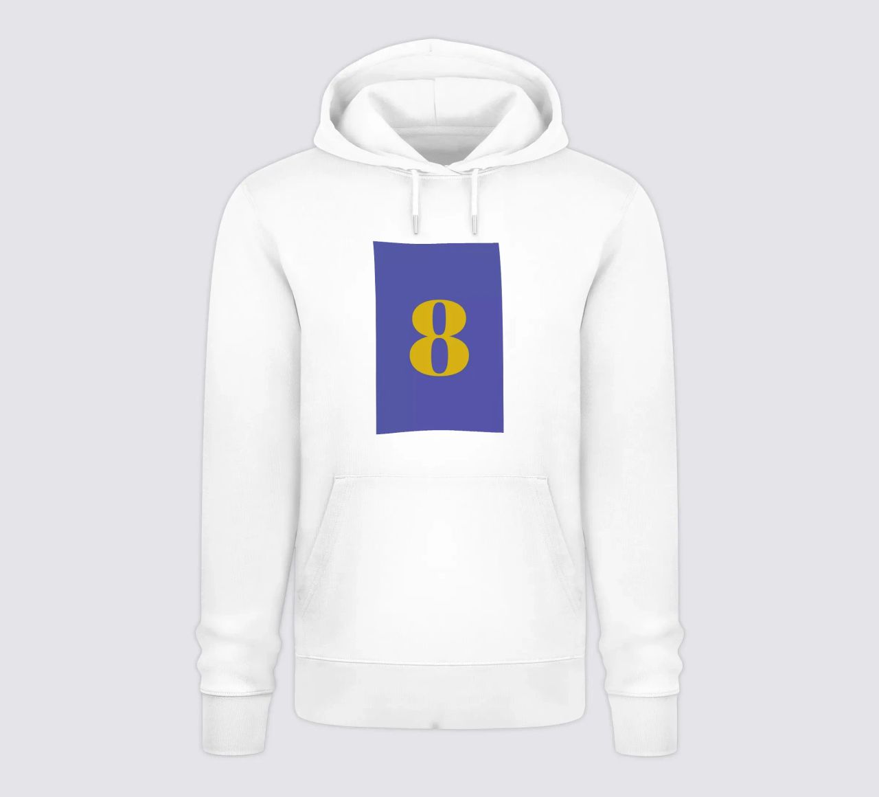 Blue Number 8 felpa con cappuccio da Studio One