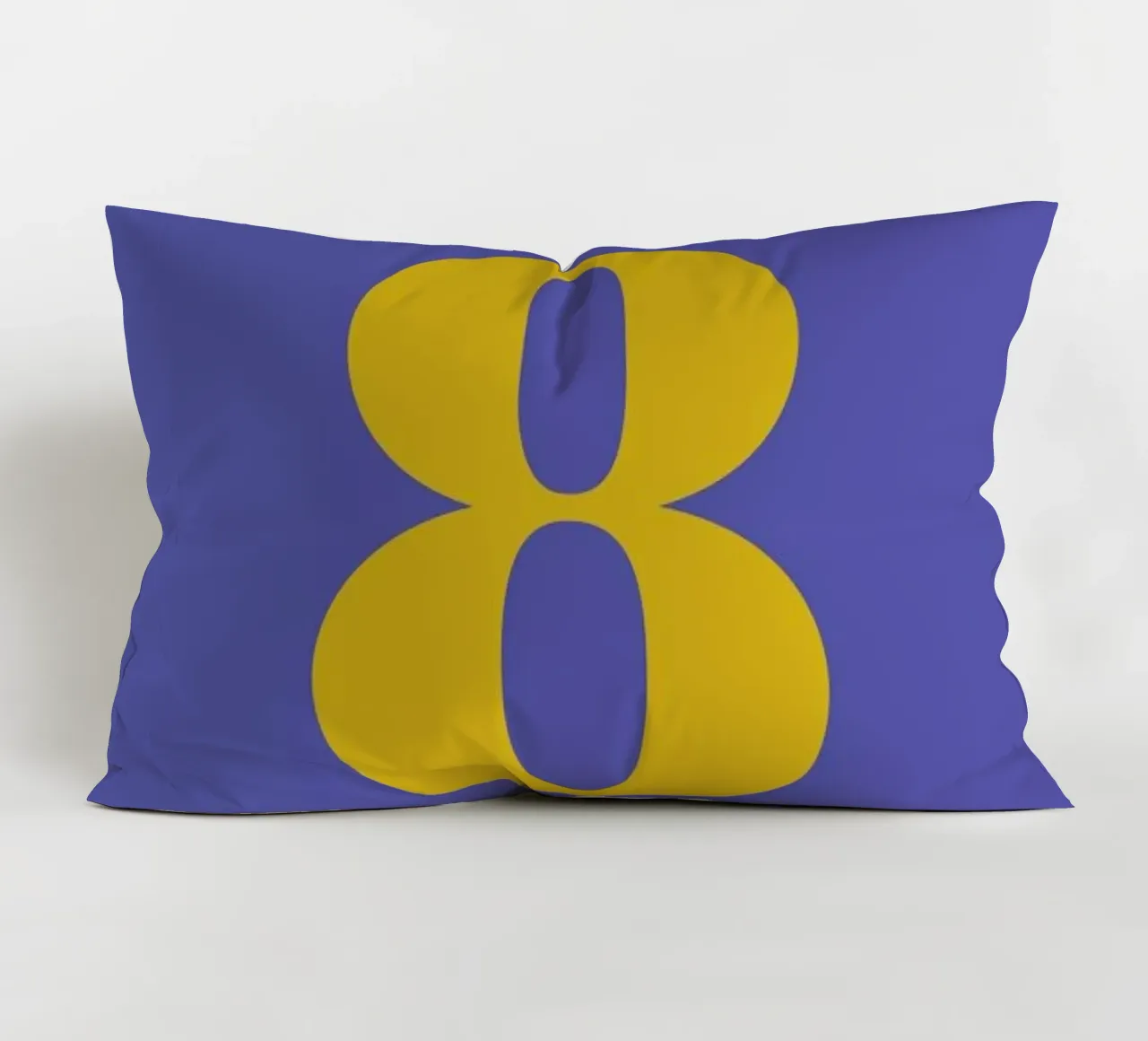 Blue Number 8 cuscino da Studio One