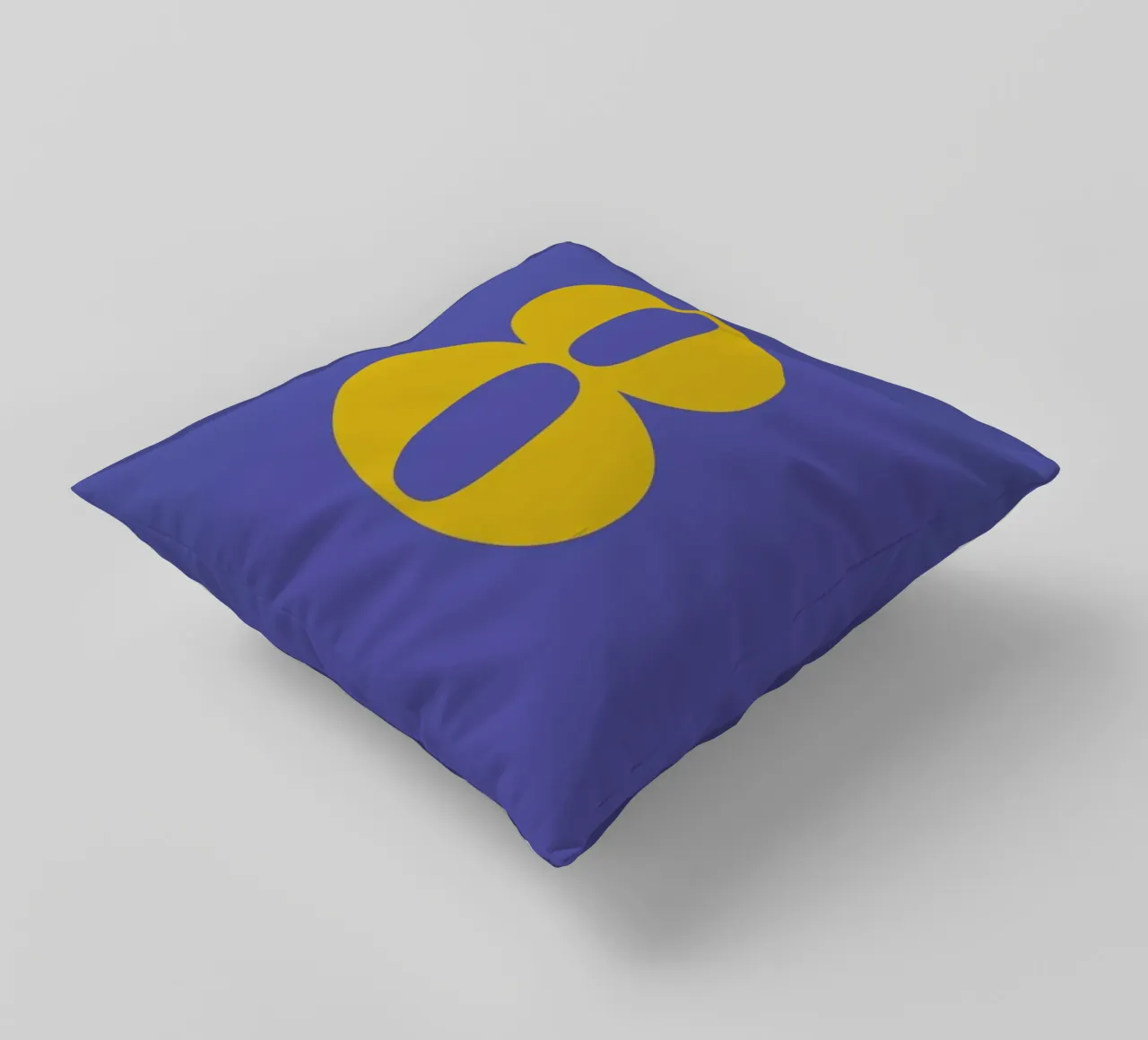 Blue Number 8 cuscino da Studio One