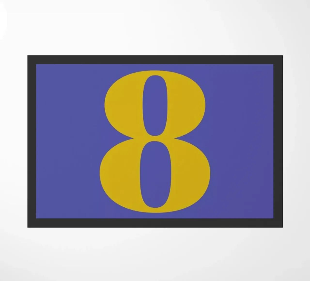 Blue Number 8 zerbino da Studio One