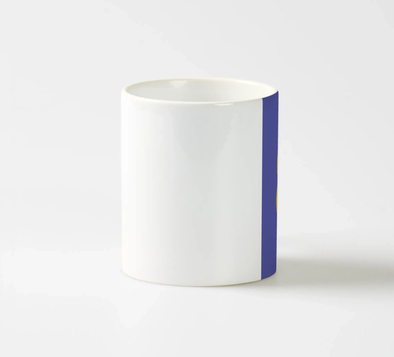 Blue Number 8 tazza in ceramica da Studio One
