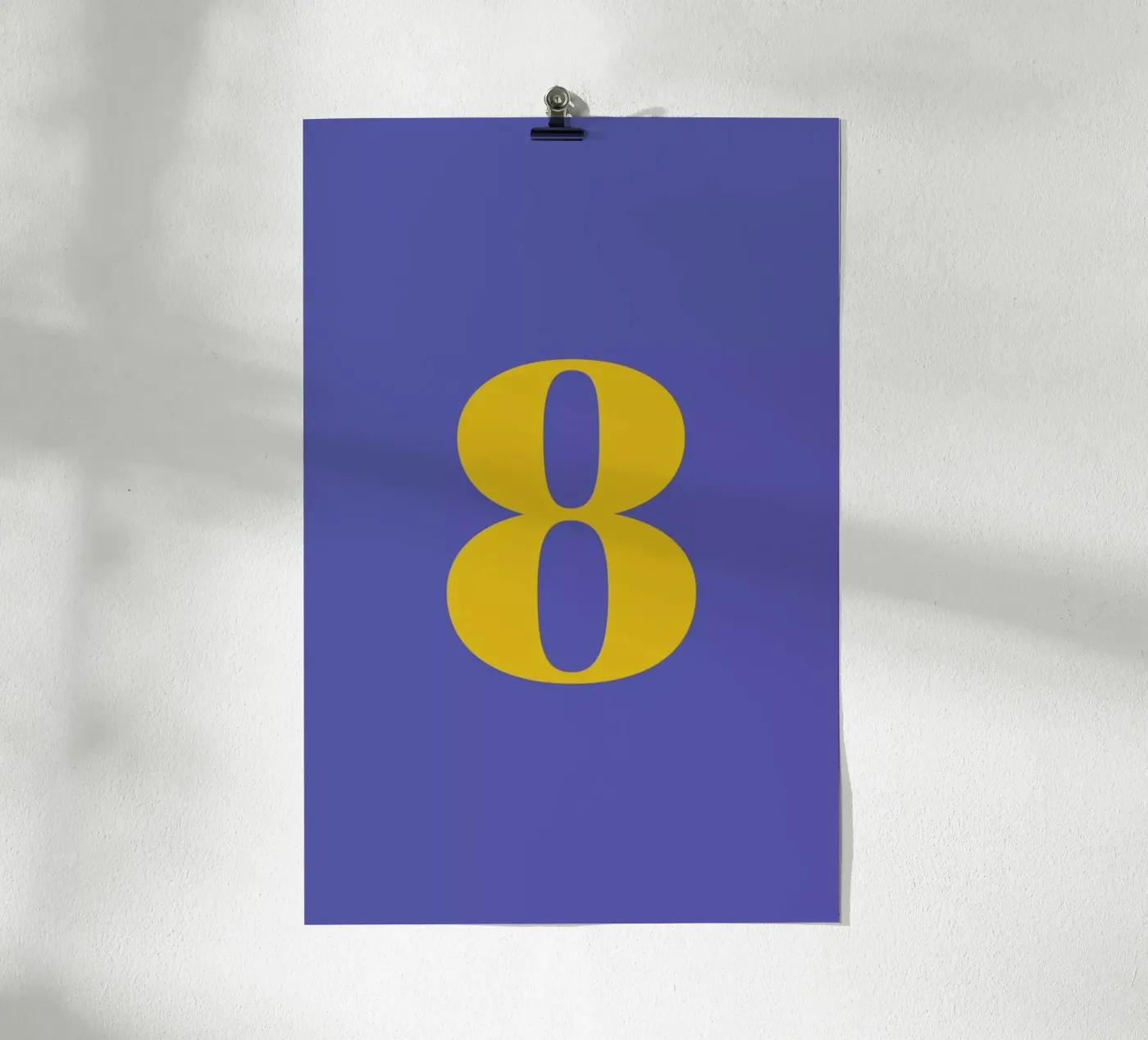 Blue Number 8 poster da Studio One
