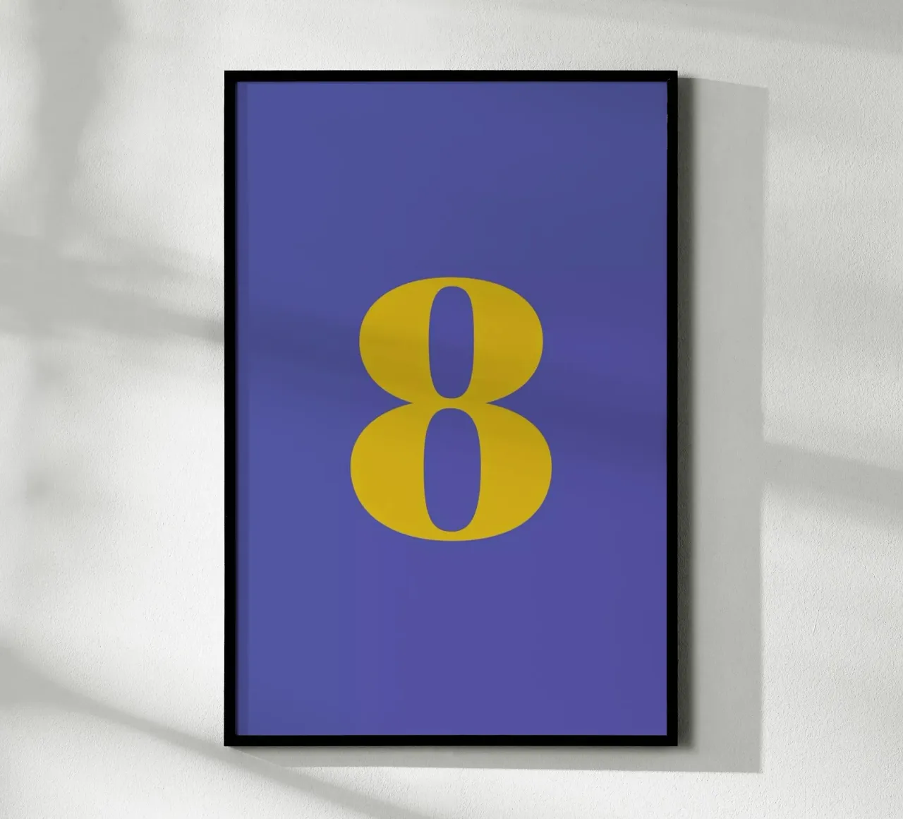 Blue Number 8 carta hahnemühle da Studio One