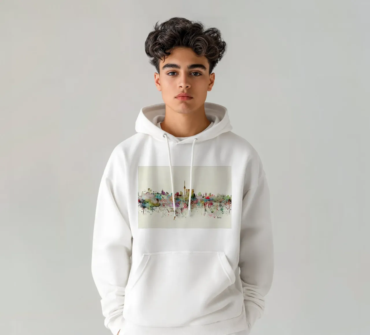 Berlin Icons felpa con cappuccio da Brian Buckley