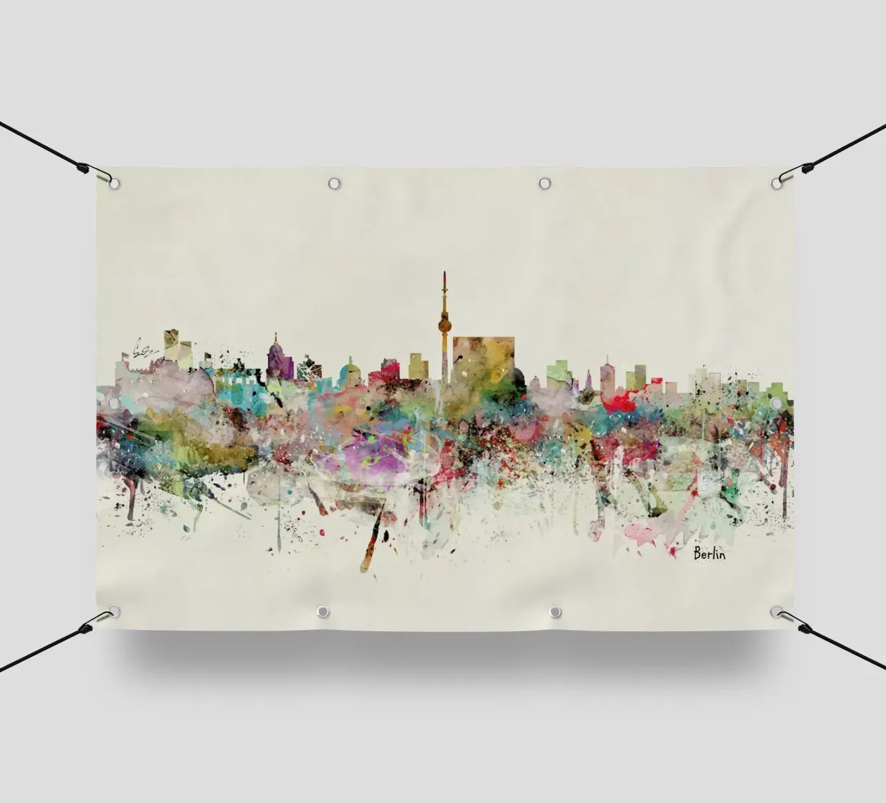 Berlin Icons telo in pvc da Brian Buckley