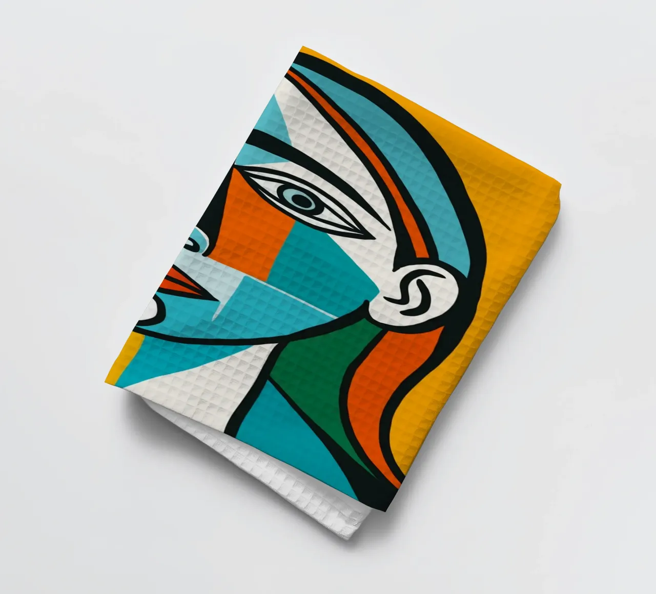 Le portrait cubiste torchon de Little Dean