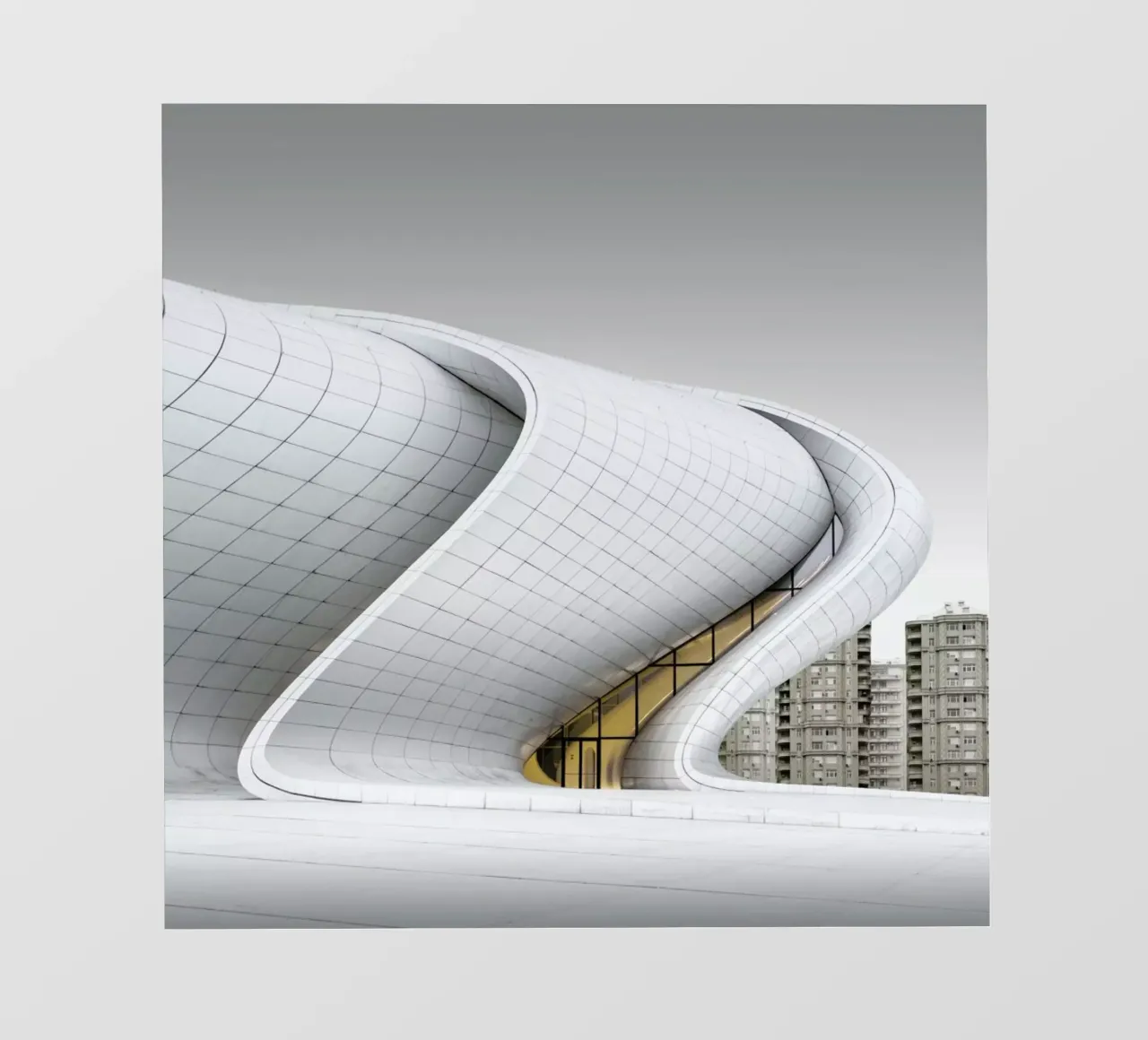 Baku - Heydər Əliyev Mərkəzi - Study 4 telo in pvc da Håggard Photography | Ronny Behnert