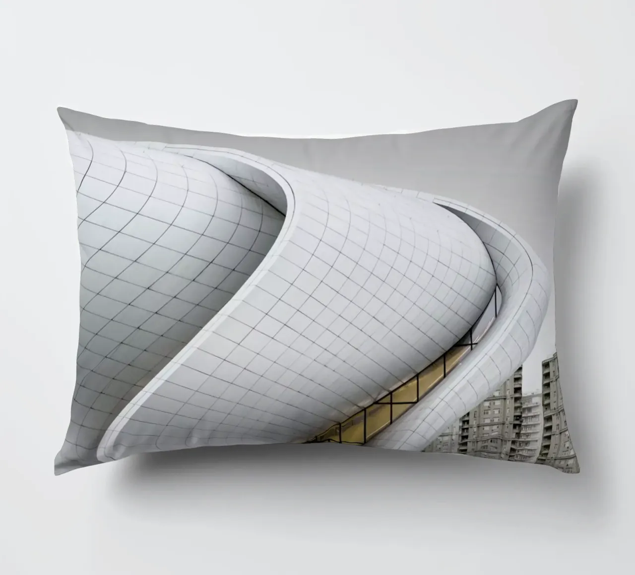 Baku - Heydər Əliyev Mərkəzi - Study 4 cuscino da Håggard Photography | Ronny Behnert