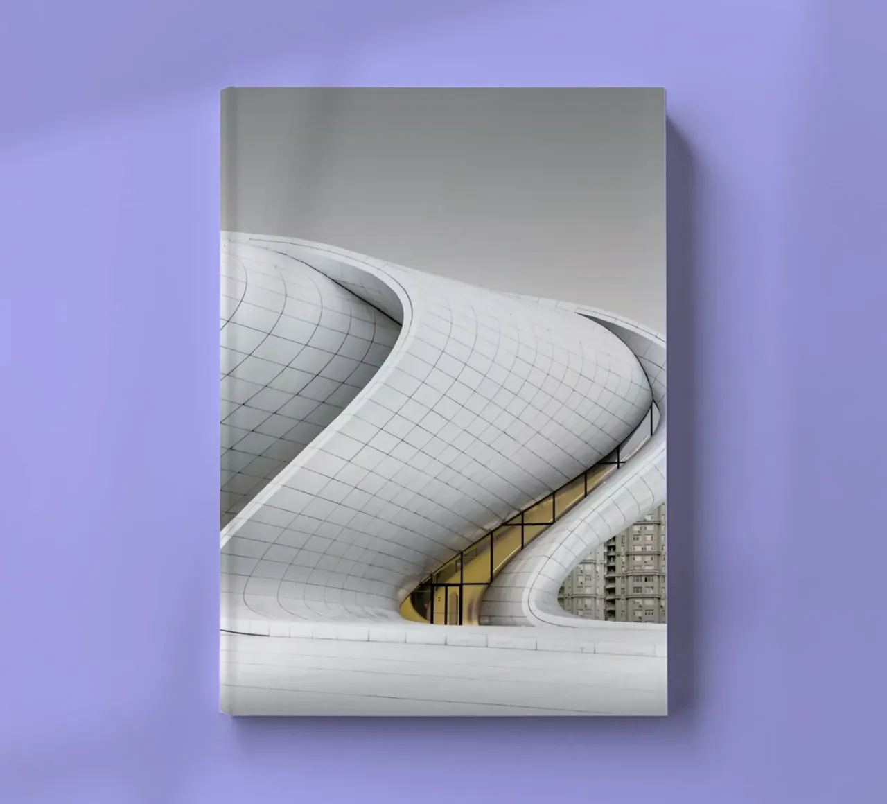 Baku - Heydər Əliyev Mərkəzi - Study 4 notebook by Håggard Photography | Ronny Behnert