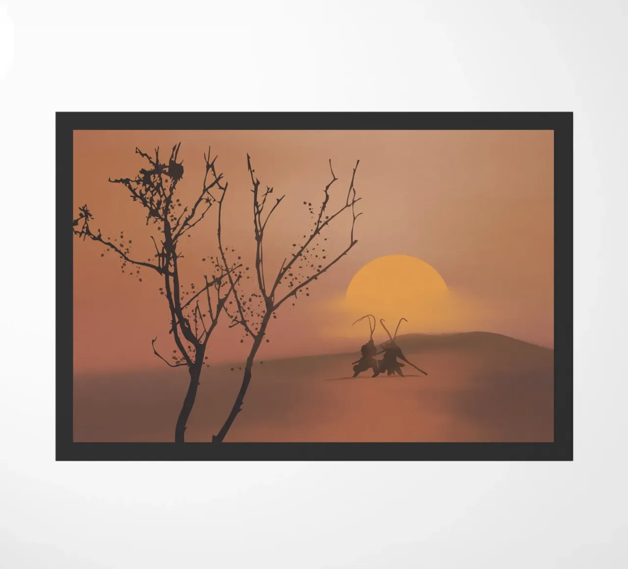 Monkey king doormat by Little Dean