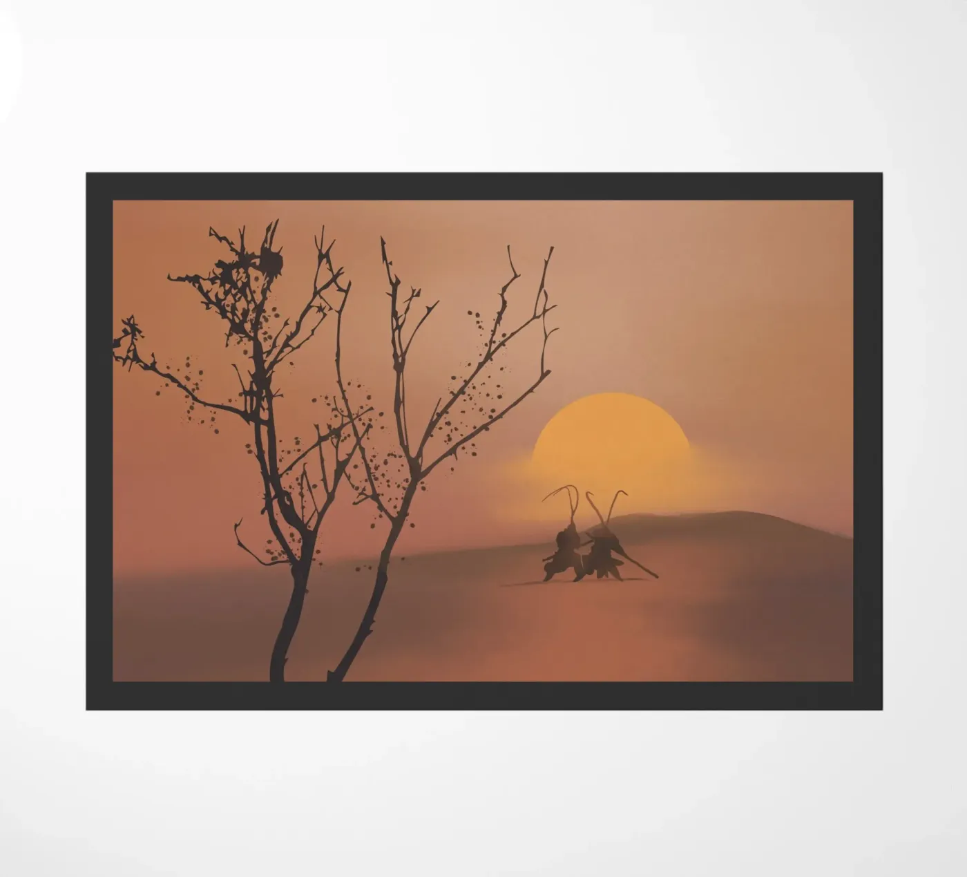 Monkey king paillasson de Little Dean