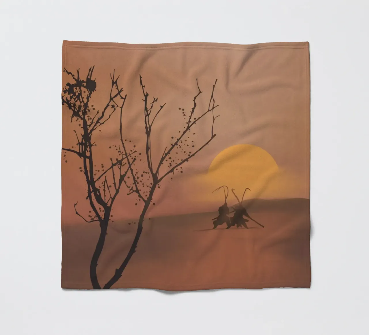 Affenkönig Fleecedecke von Little Dean