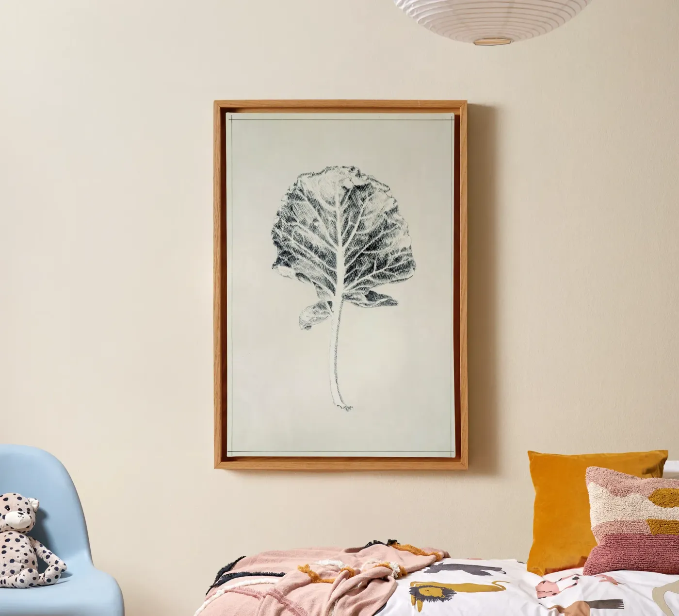 Profond - Leaf Leinwand von David Diehl