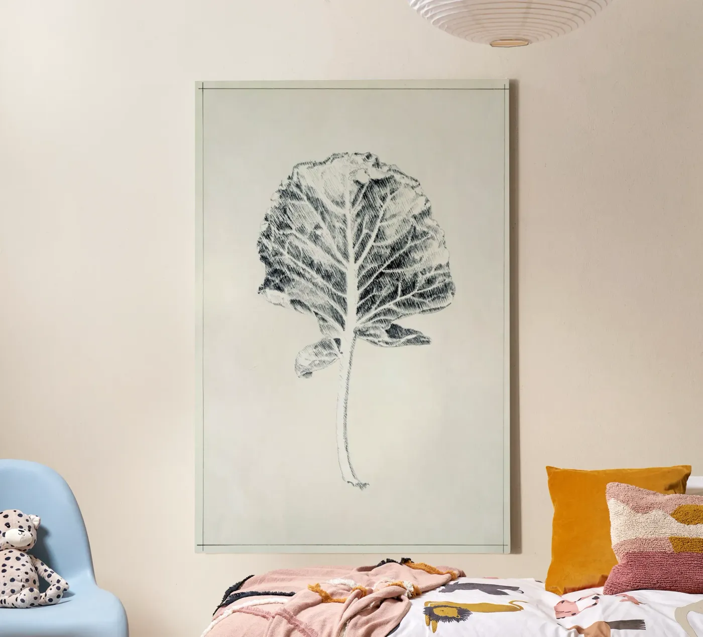 Profond - Leaf Leinwand von David Diehl