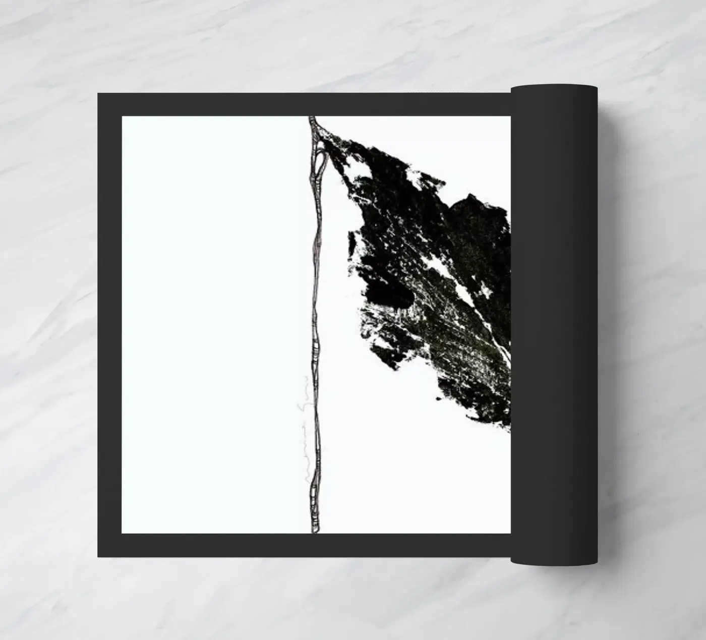 N doormat by Marina Guiu