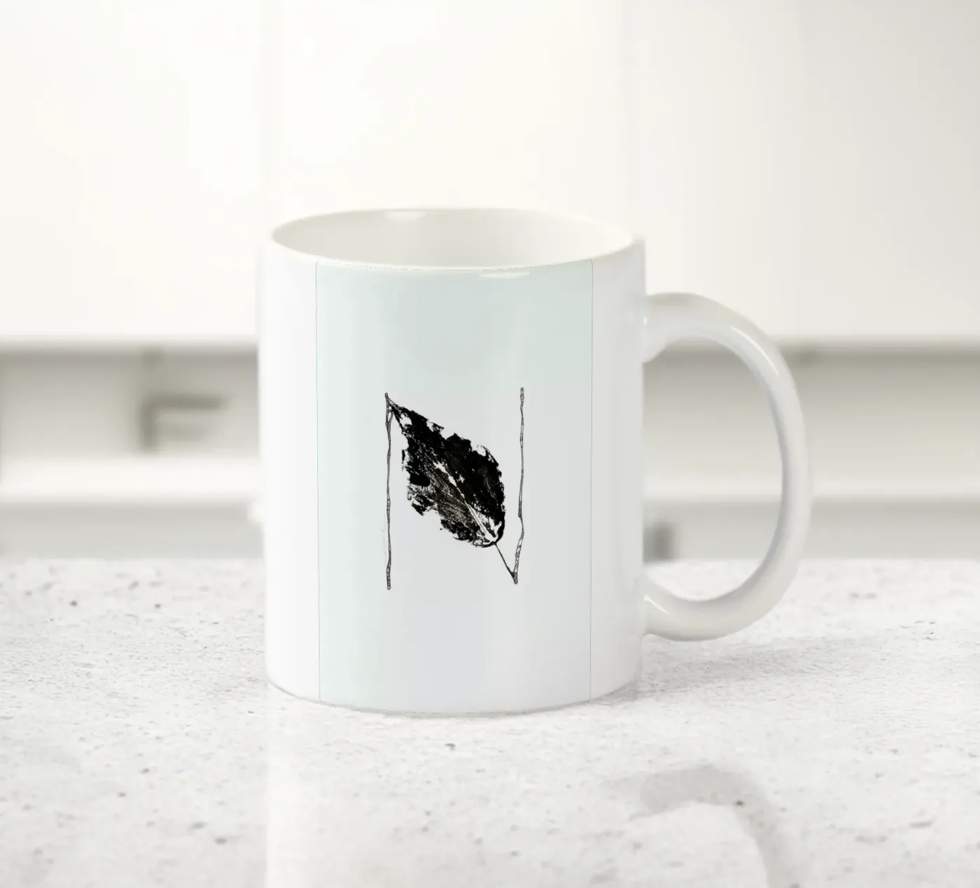 N ceramic mug by Marina Guiu