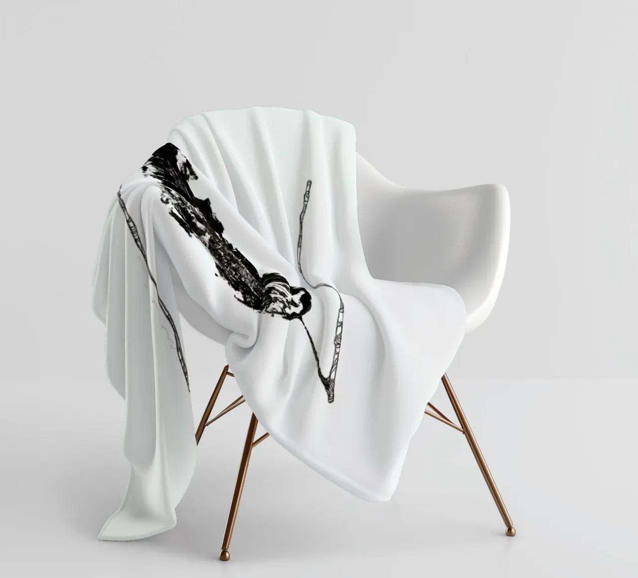 N fleecedeken van Marina Guiu