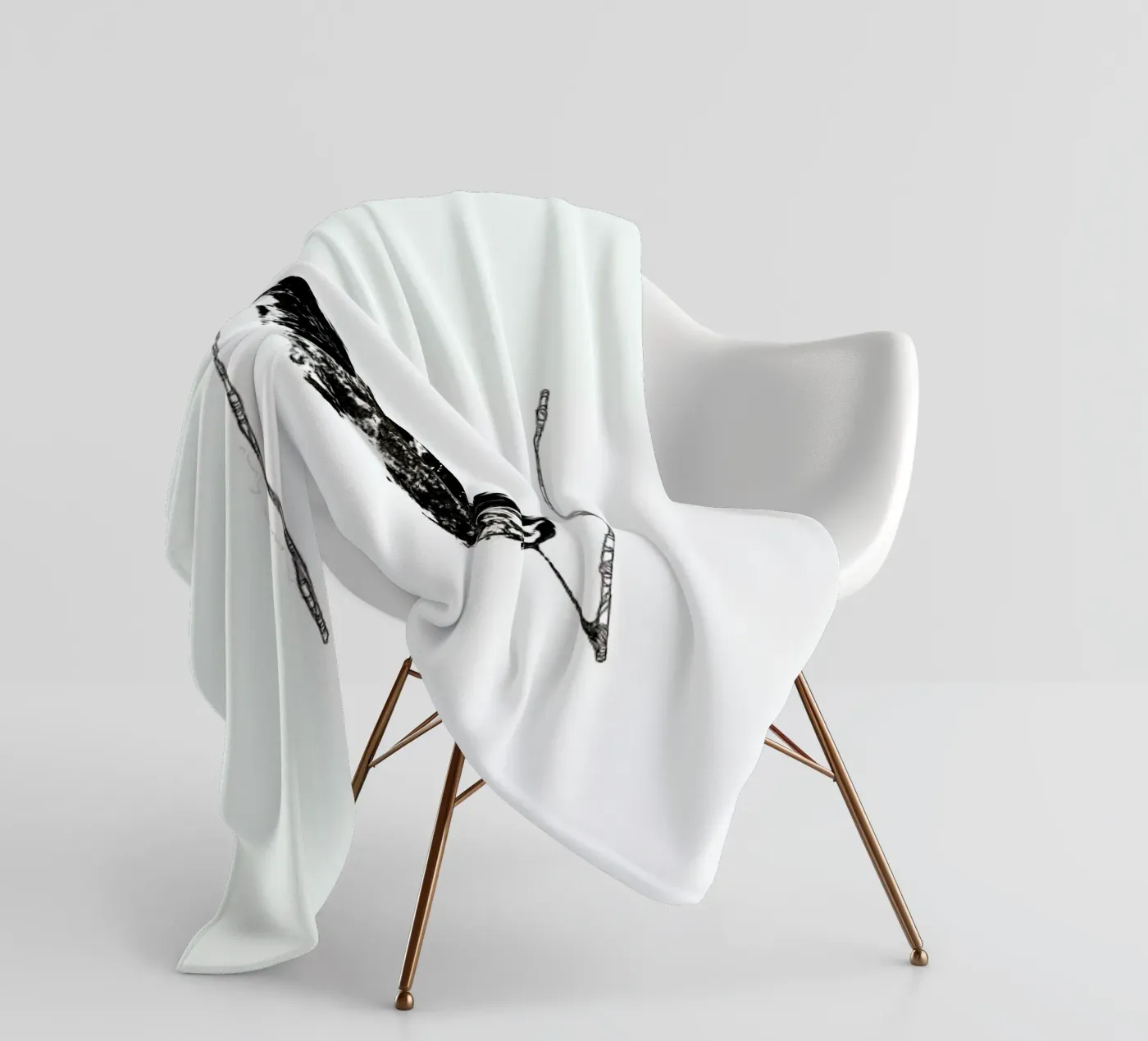 N fleecedeken van Marina Guiu