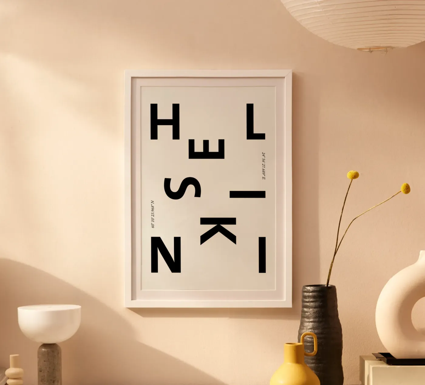 Cities - Helsinki poster van typealive