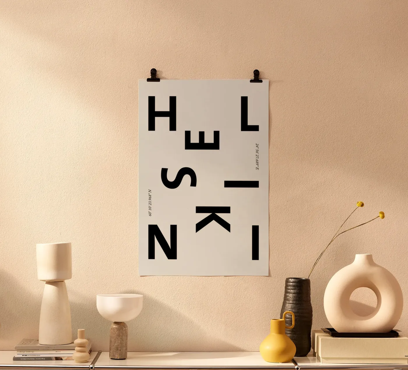 Cities - Helsinki poster van typealive