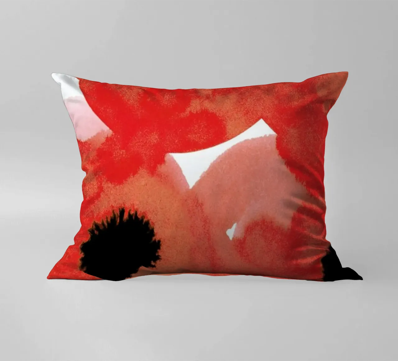 Flowers 002 decorative cushion by Niina Pechkovskaya