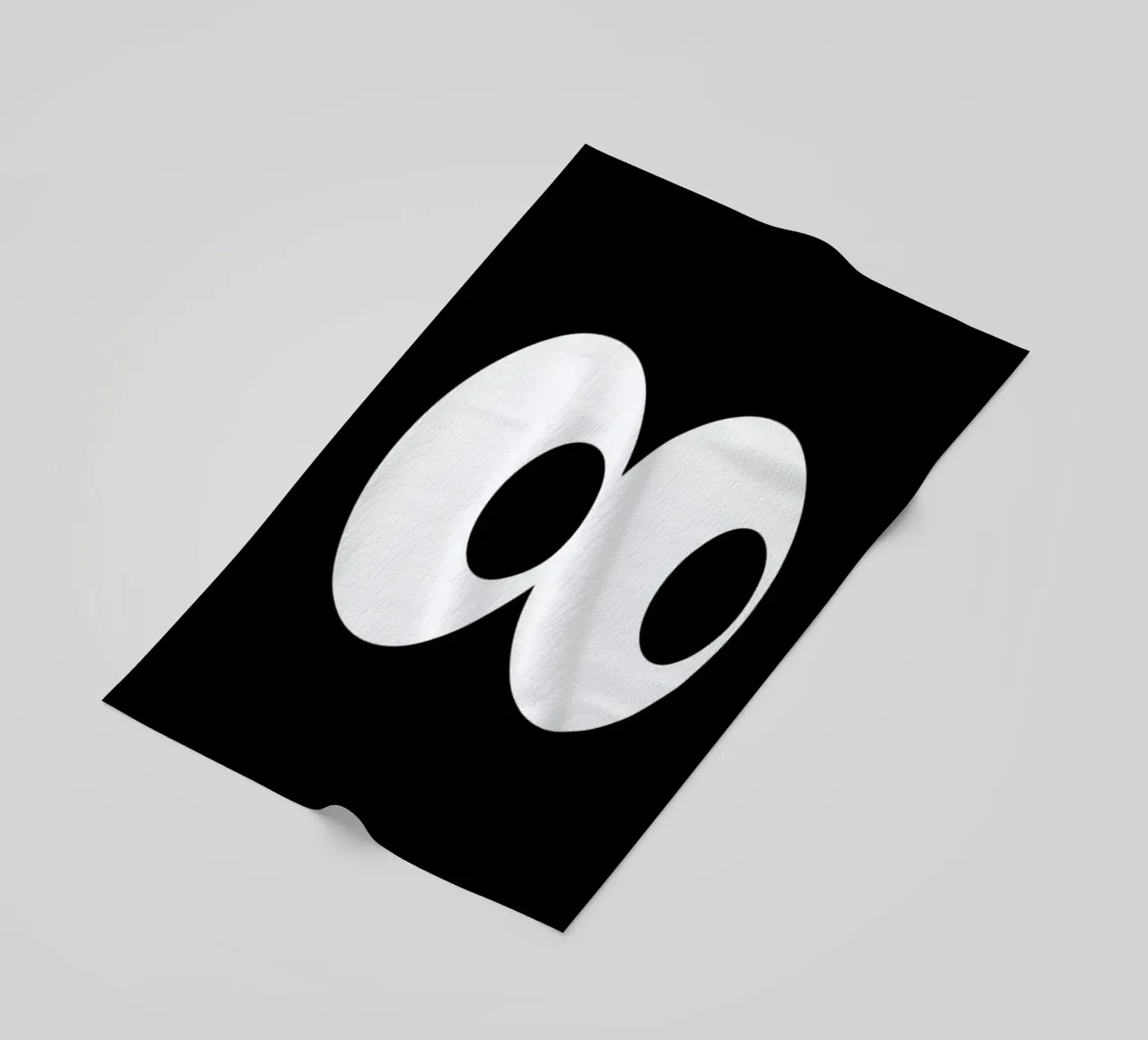 Black Eyes beach towel by The Poster Kid