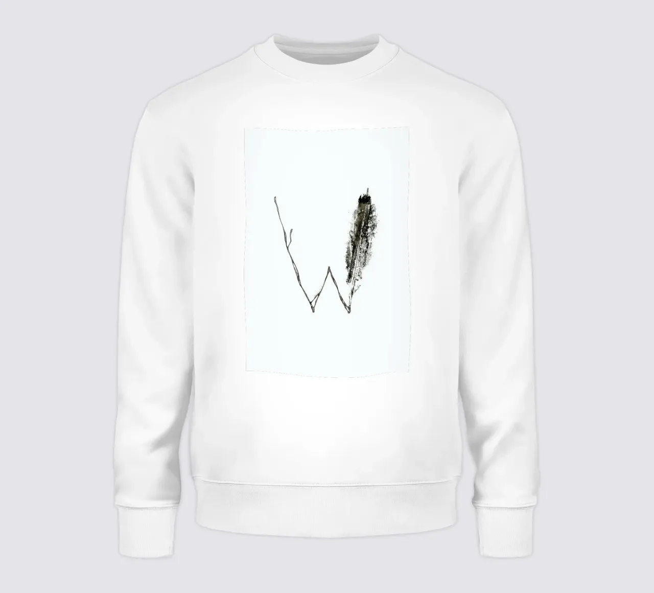 W sweatshirt van Marina Guiu