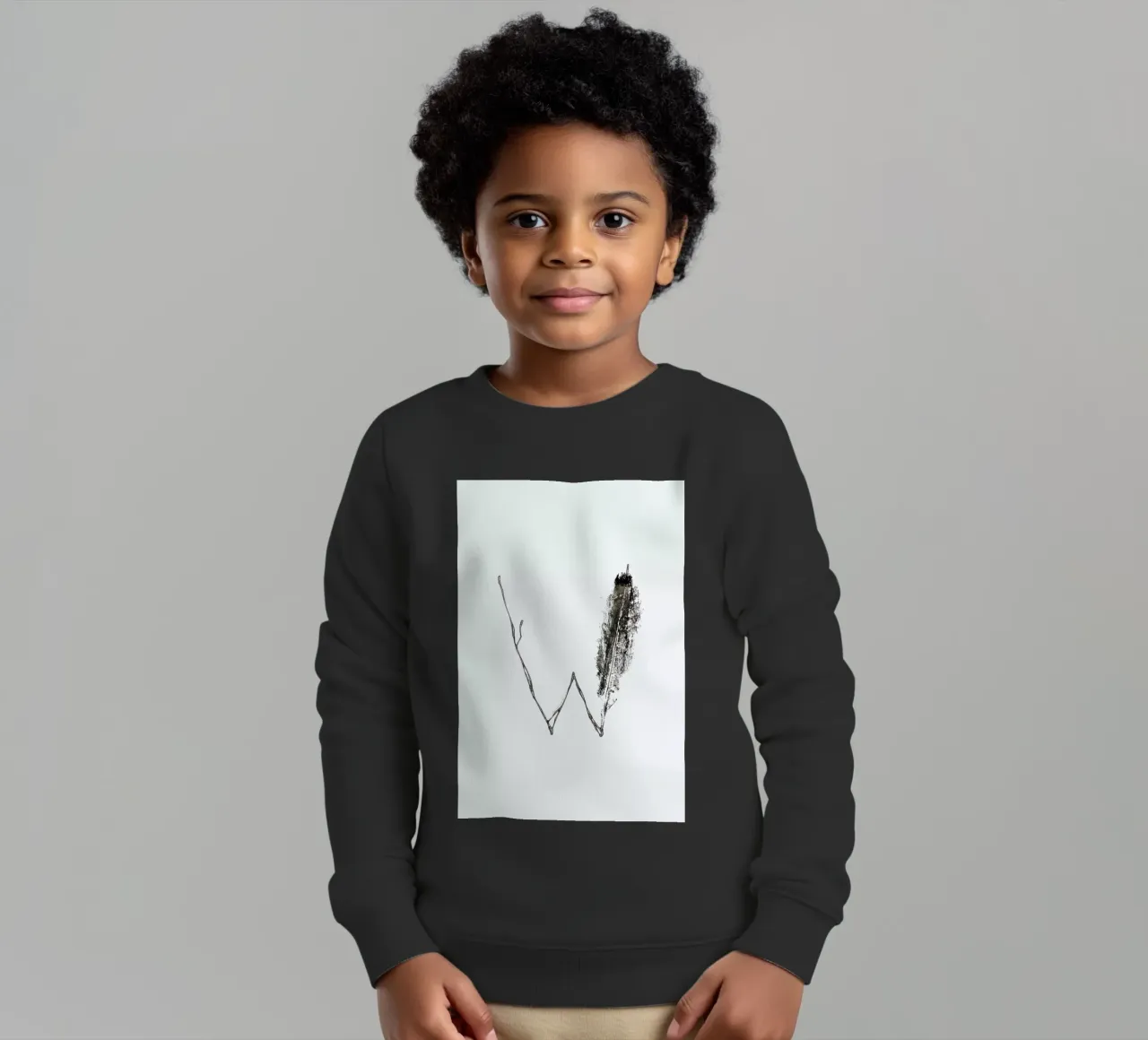 W sweat enfant de Marina Guiu