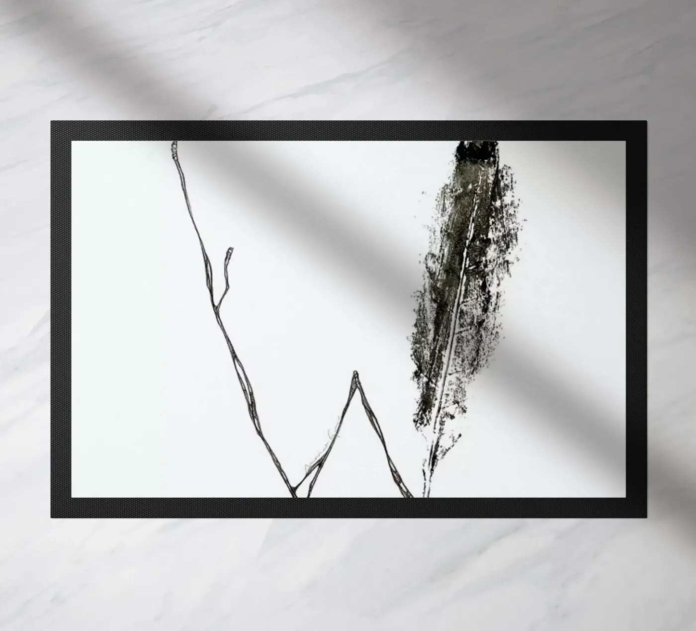 W deurmat van Marina Guiu