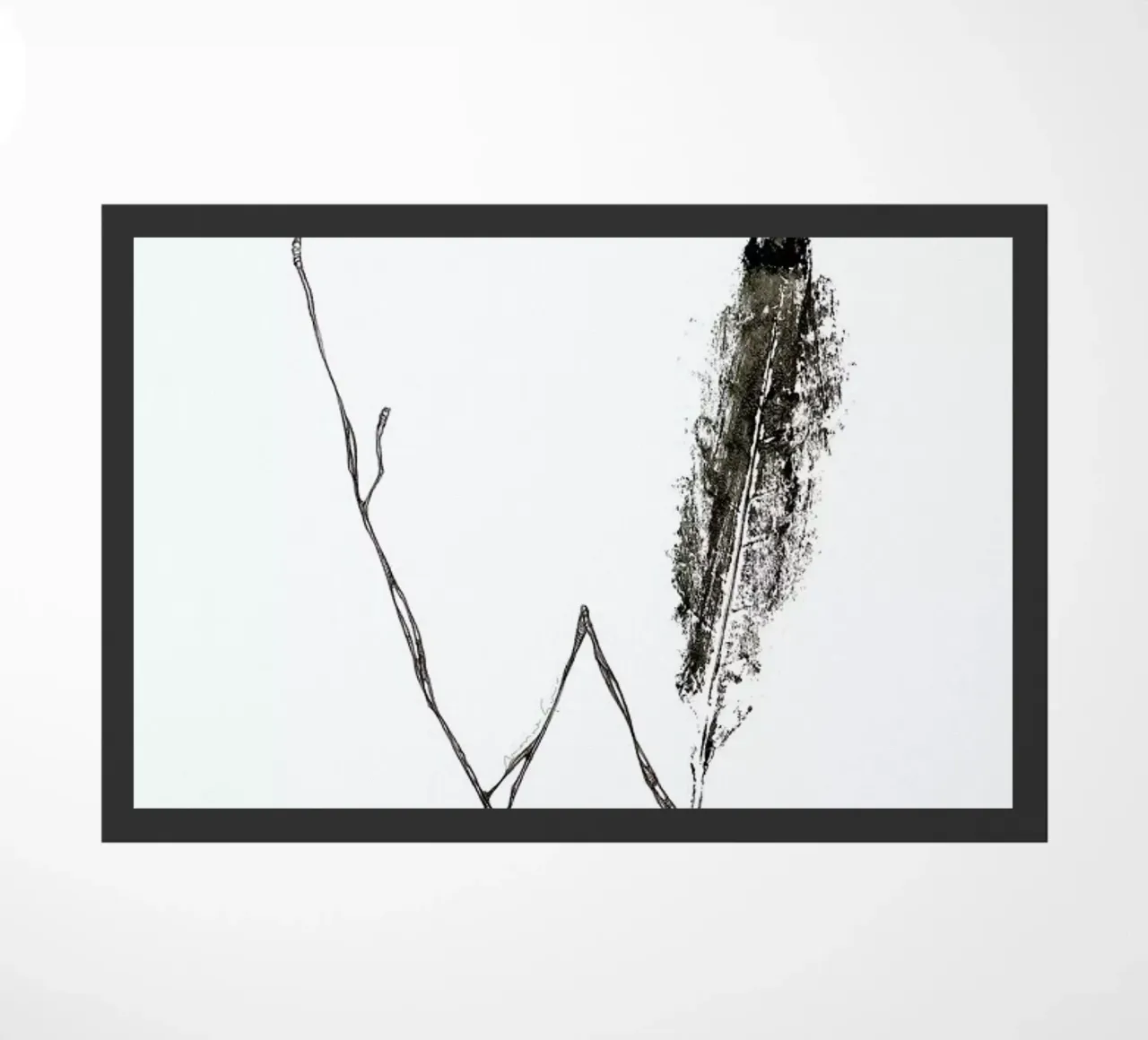 W deurmat van Marina Guiu