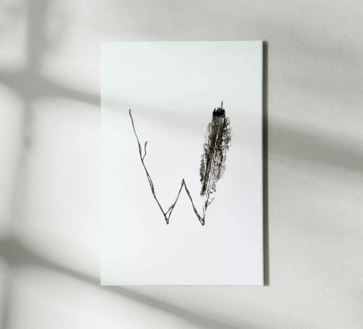 W canvas by Marina Guiu