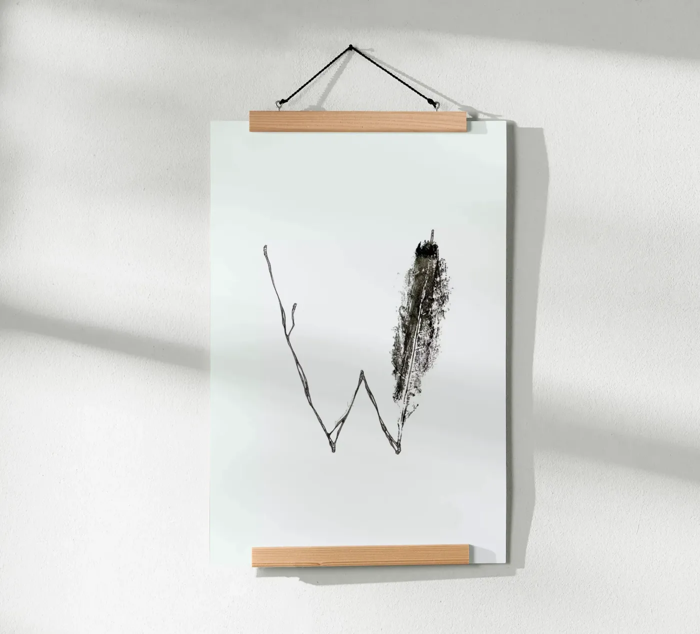 W Poster von Marina Guiu