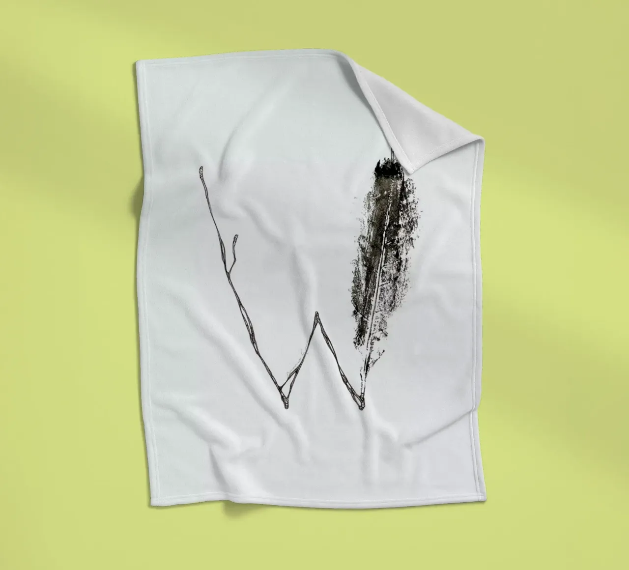 W fleecedeken van Marina Guiu