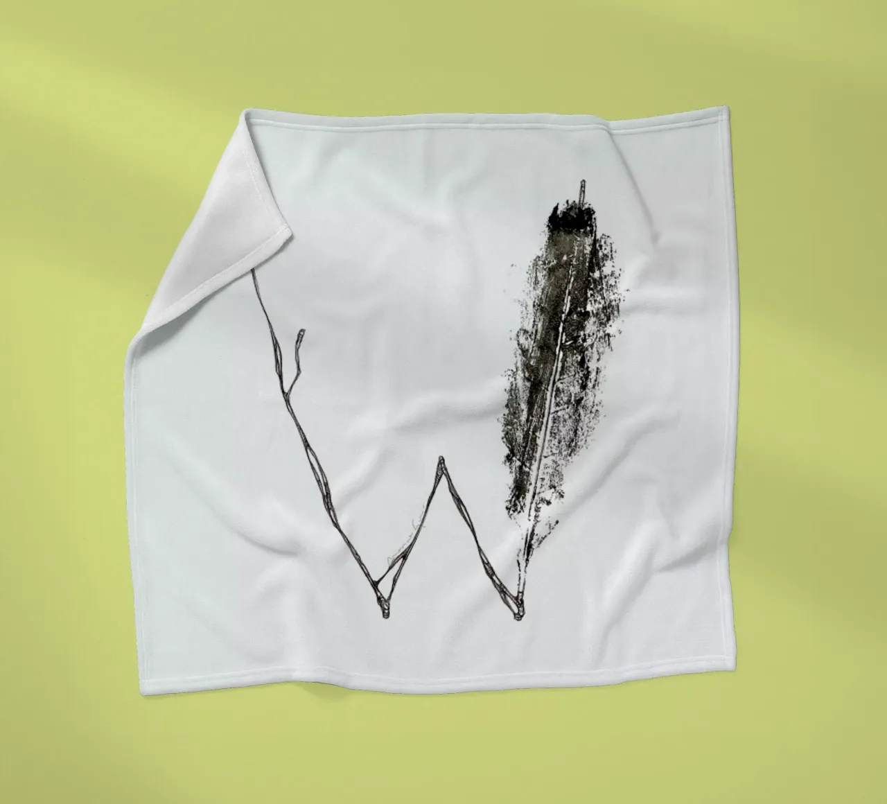 W fleecedeken van Marina Guiu