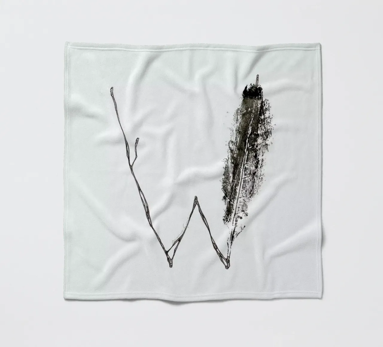 W fleecedeken van Marina Guiu