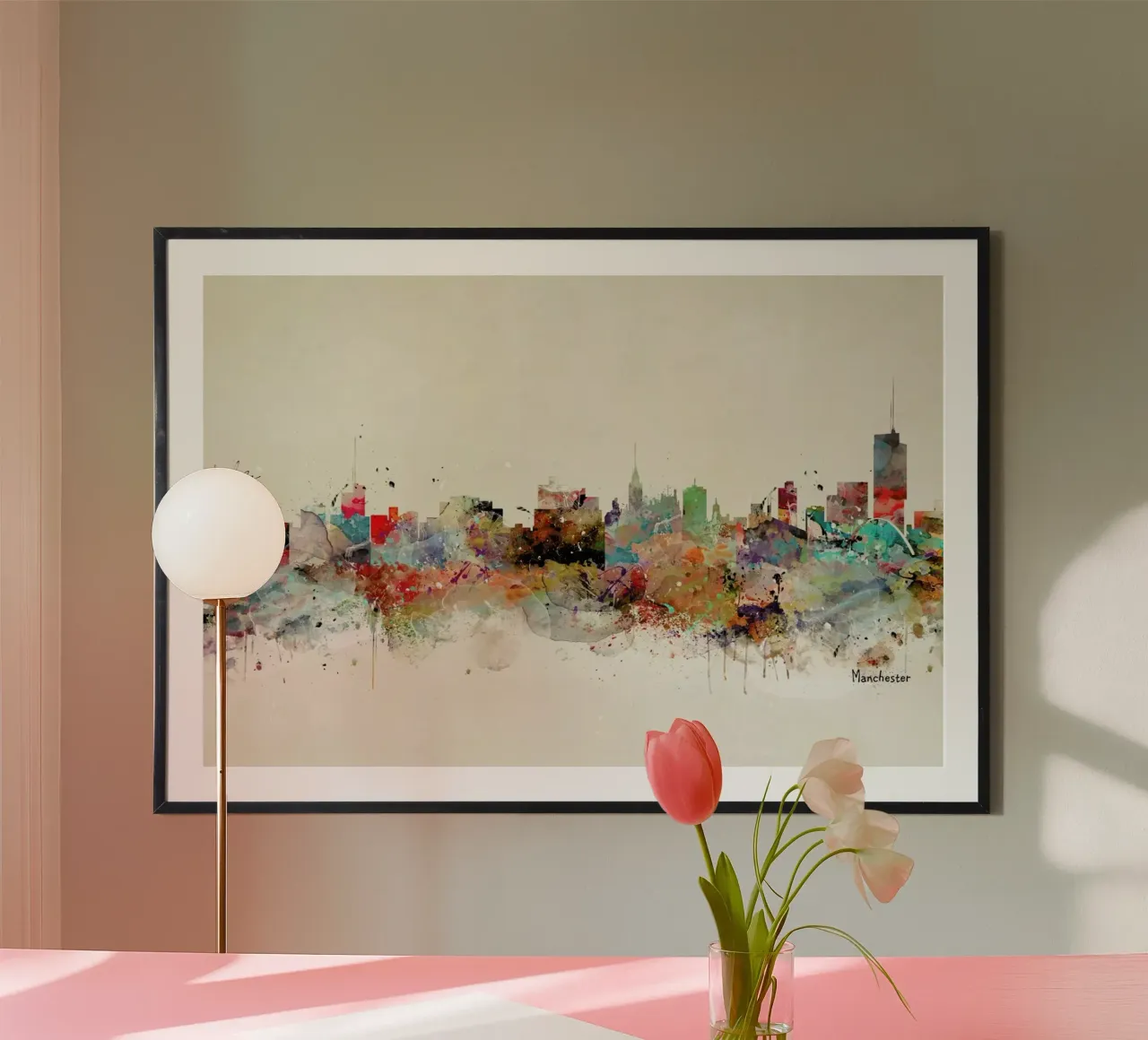 Manchester poster da Brian Buckley