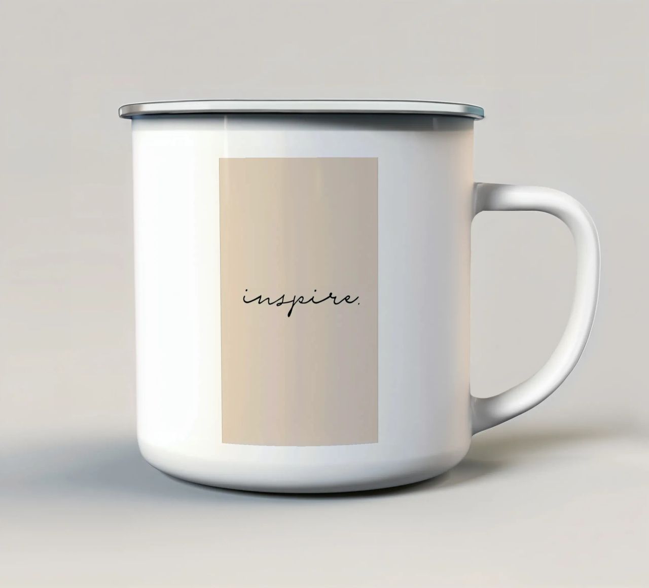 Inspire tazza in smalto da Studio One