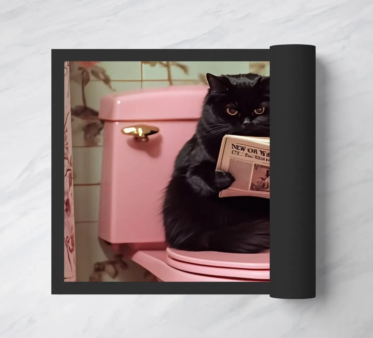 Katze liest Zeitung zerbino da NORDLICHT DESIGNS