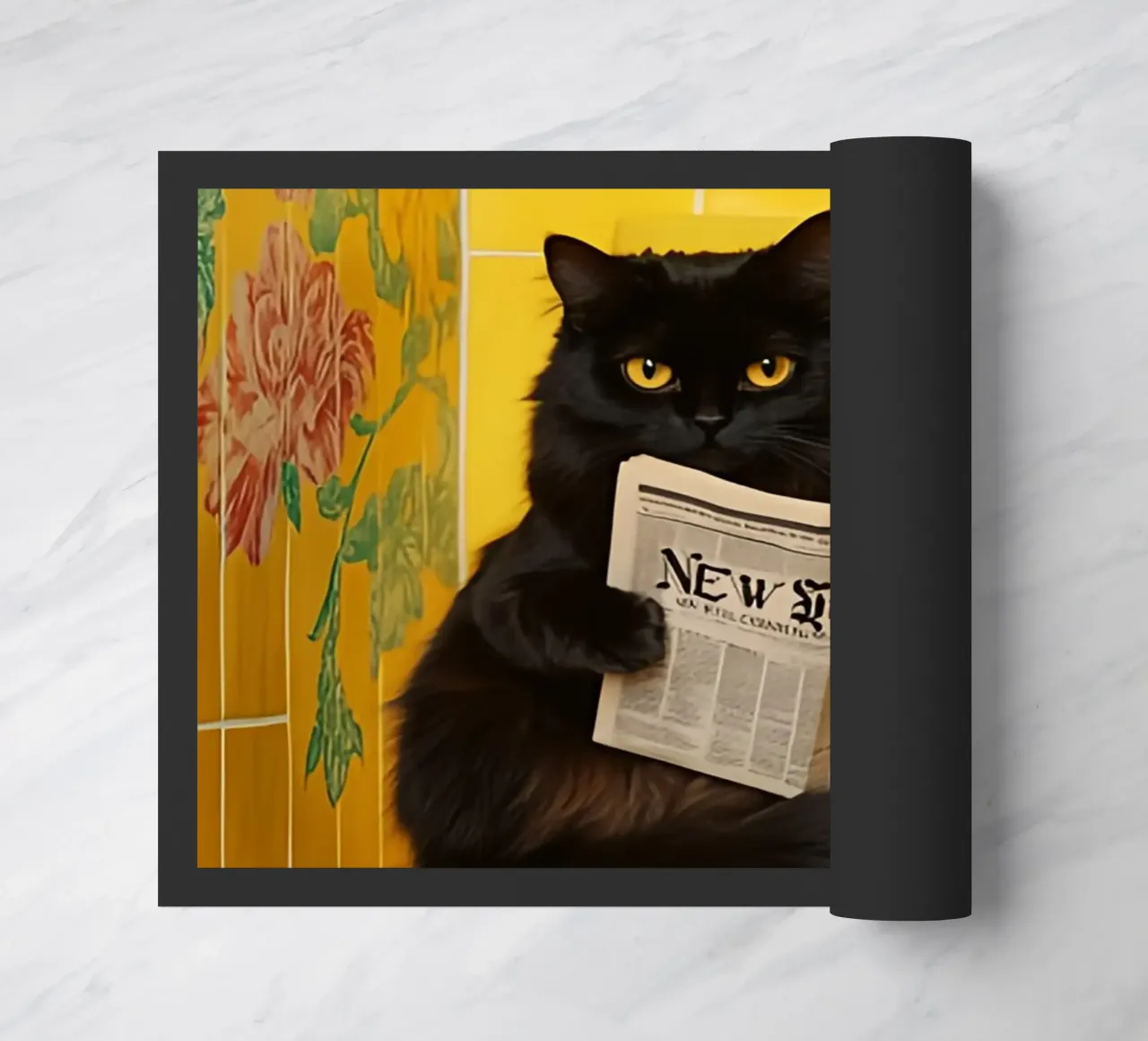 Katze liest Zeitung zerbino da NORDLICHT DESIGNS